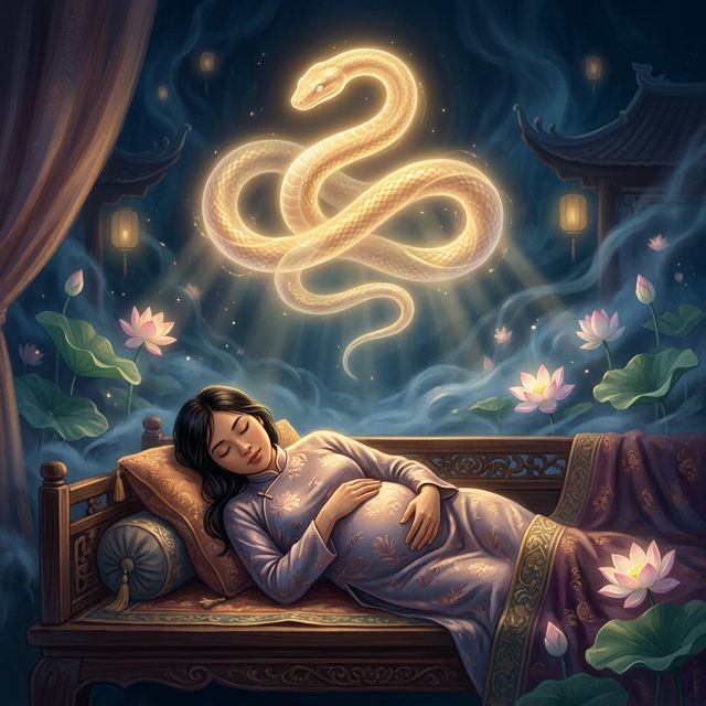 Bà bầu nằm mơ thấy rắn — Sinh con trai hay gái?