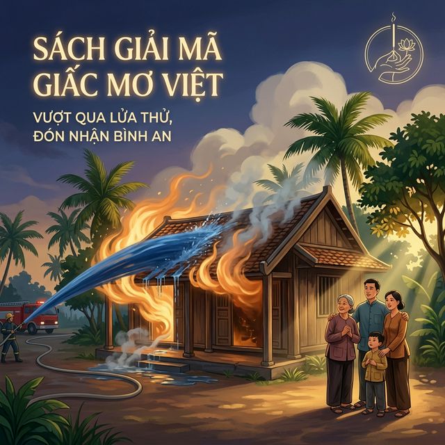 Mơ thấy cháy nhà mình dập tắt được — Điềm báo gì?