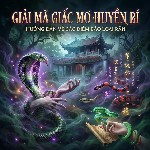 Mơ thấy rắn cắn — Ý nghĩa và điềm báo theo chiêm tinh