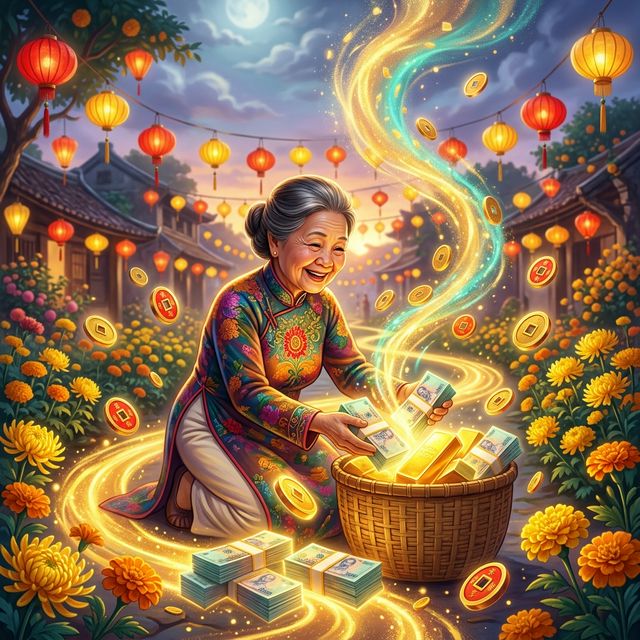 Mơ thấy nhặt được tiền — Ý nghĩa và điềm báo chiêm tinh