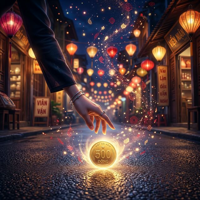 Nằm mơ thấy nhặt được tiền lẻ 500 đồng — Điềm báo gì?