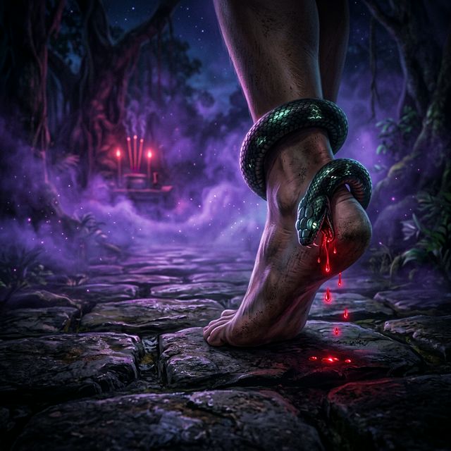 Mơ thấy rắn cắn gót chân chảy máu — Điềm báo gì?